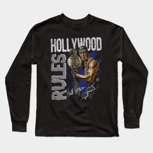 Hulk Hogan Hollywood Rules Long Sleeve T-Shirt